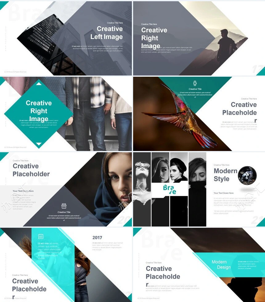 2023高端欧美广告策划摄影设计品牌宣传PPT模板