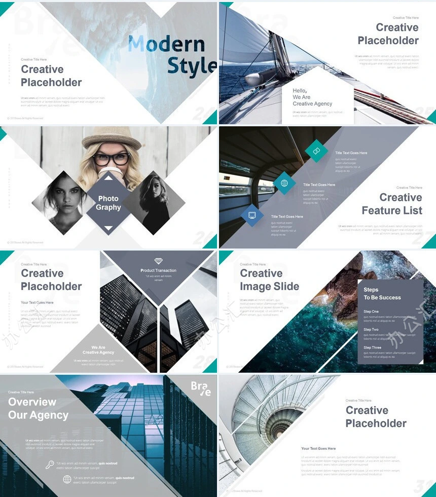 2023高端欧美广告策划摄影设计品牌宣传PPT模板