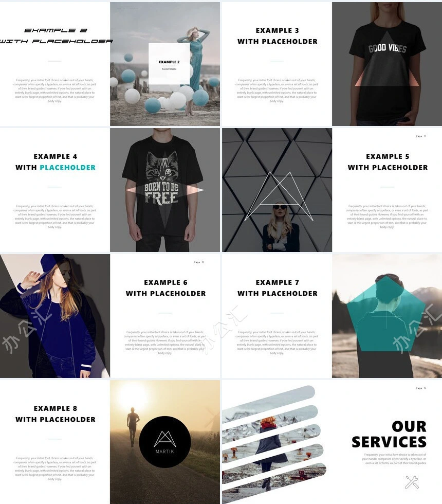 商务欧美公司简介商业计划书品牌宣传PPT模板