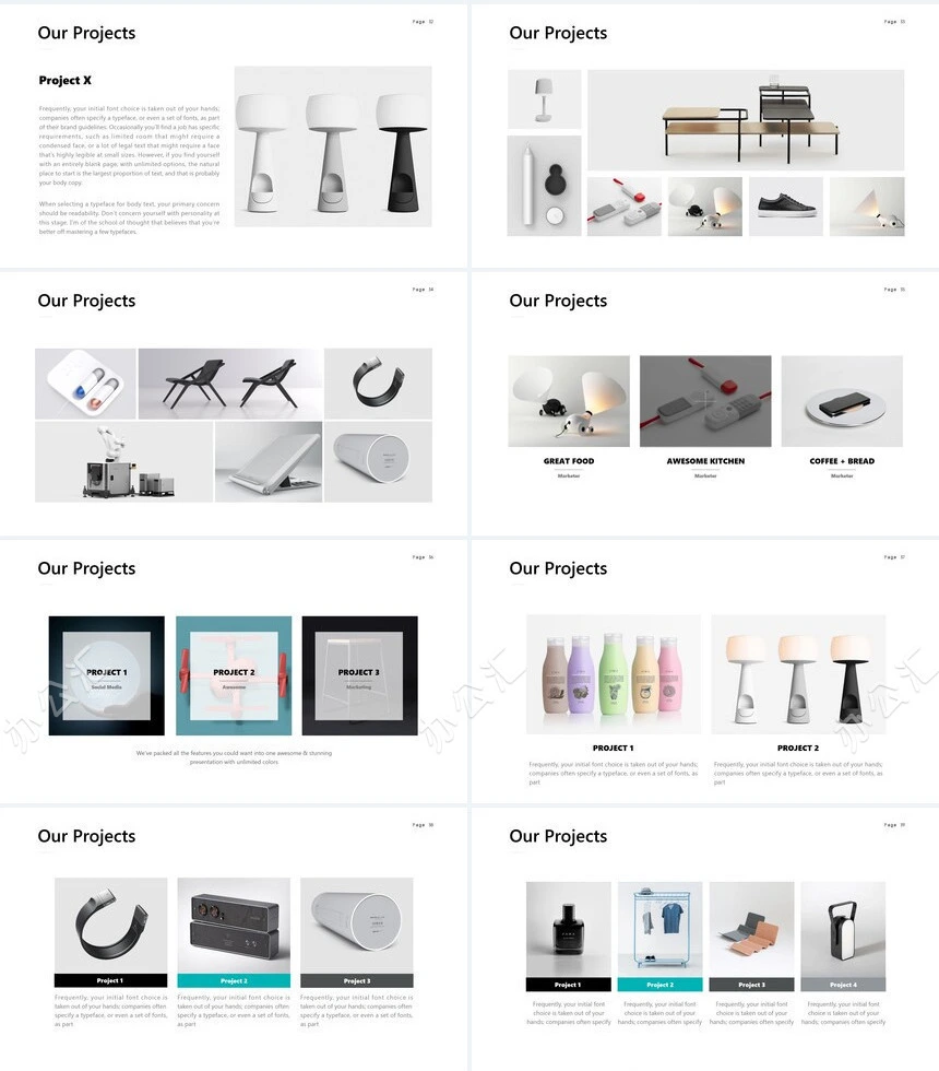 商务欧美公司简介商业计划书品牌宣传PPT模板