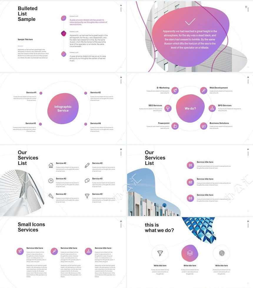 广告策划商业计划书欧美通用PPT模板