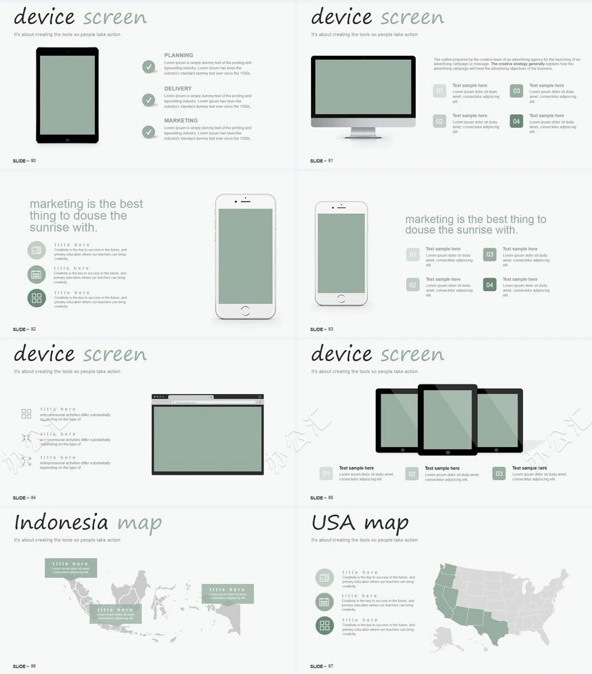 杂志风商务图片相册商业计划书项目简介PPT模板
