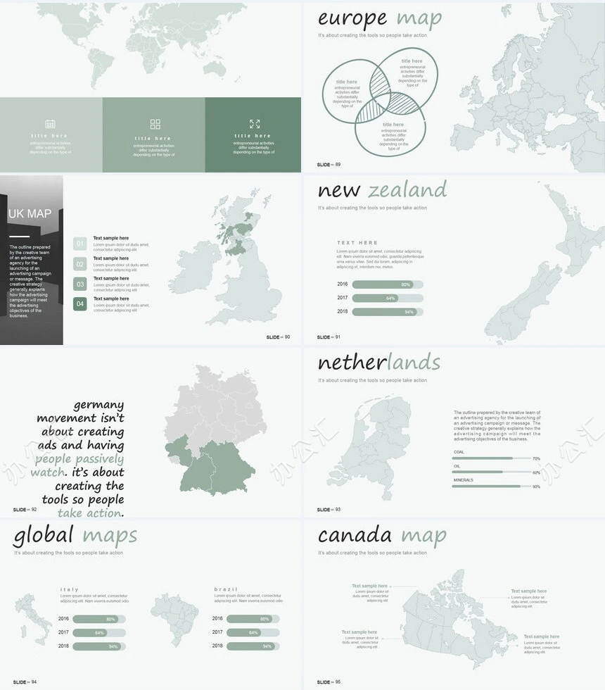 杂志风商务图片相册商业计划书项目简介PPT模板