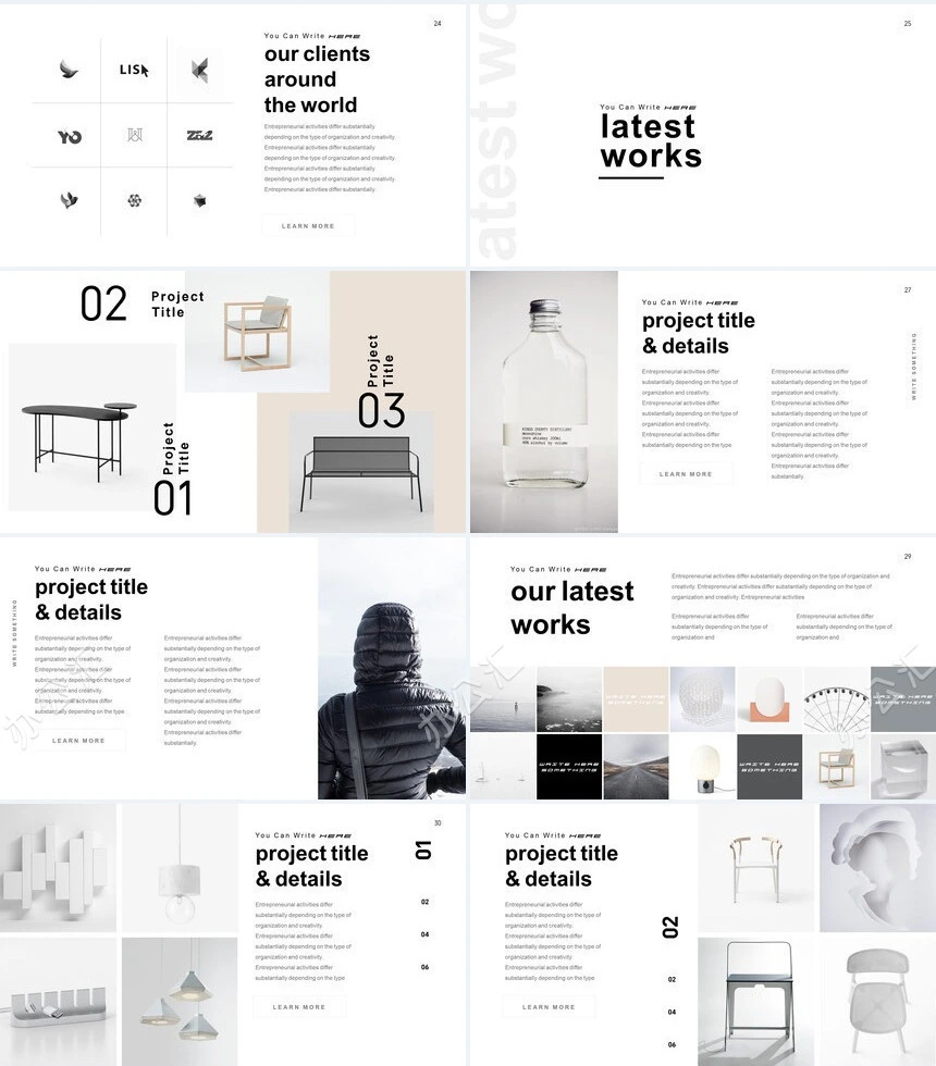 欧美通用PPT模板