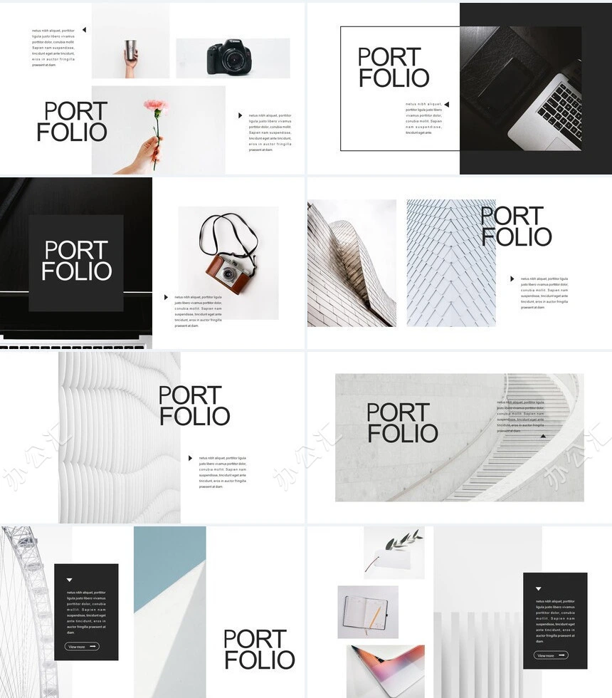 欧美风商业计划书通用PPT模板