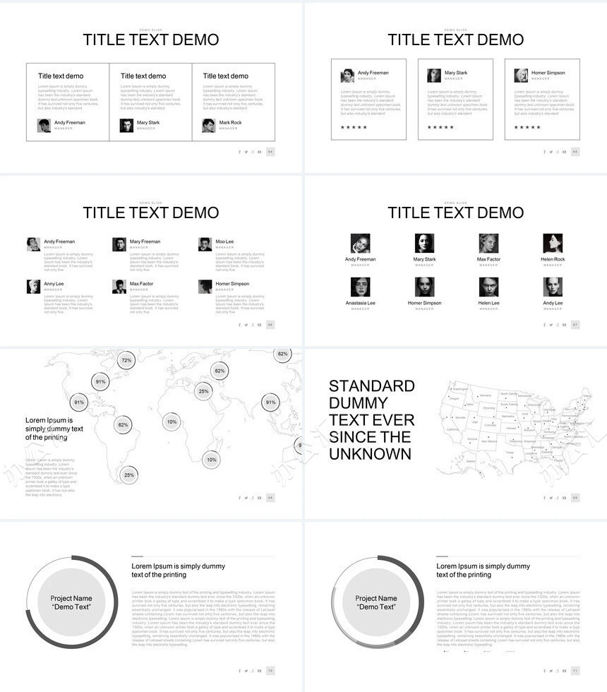 灰色杂志风建筑装修设计广告策划商业计划书通用PPT模板