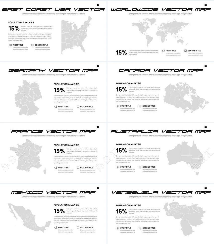 简约杂志风通用PPT模板