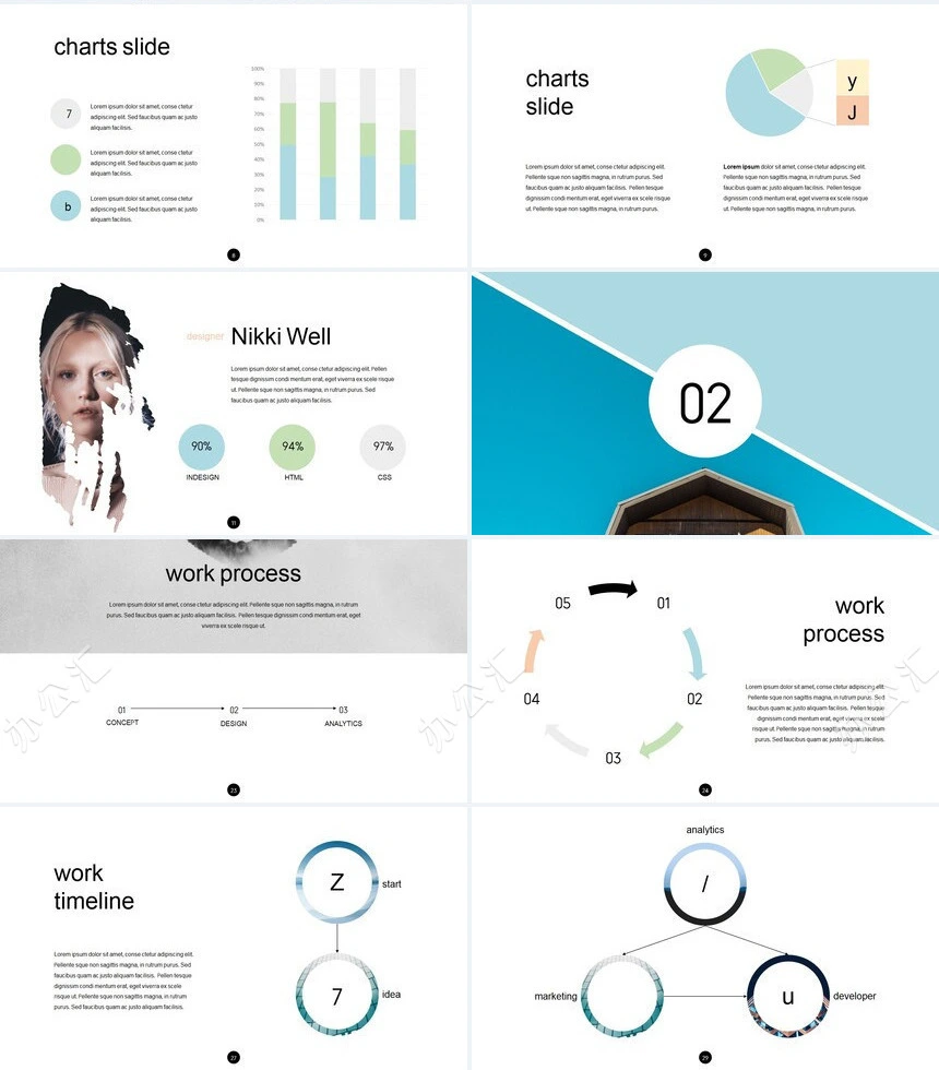 绿暖色系列科技电子产品发布项目计划书PPT模板