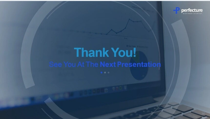 蓝色欧美风数据表格商业计划书通用PPT模板