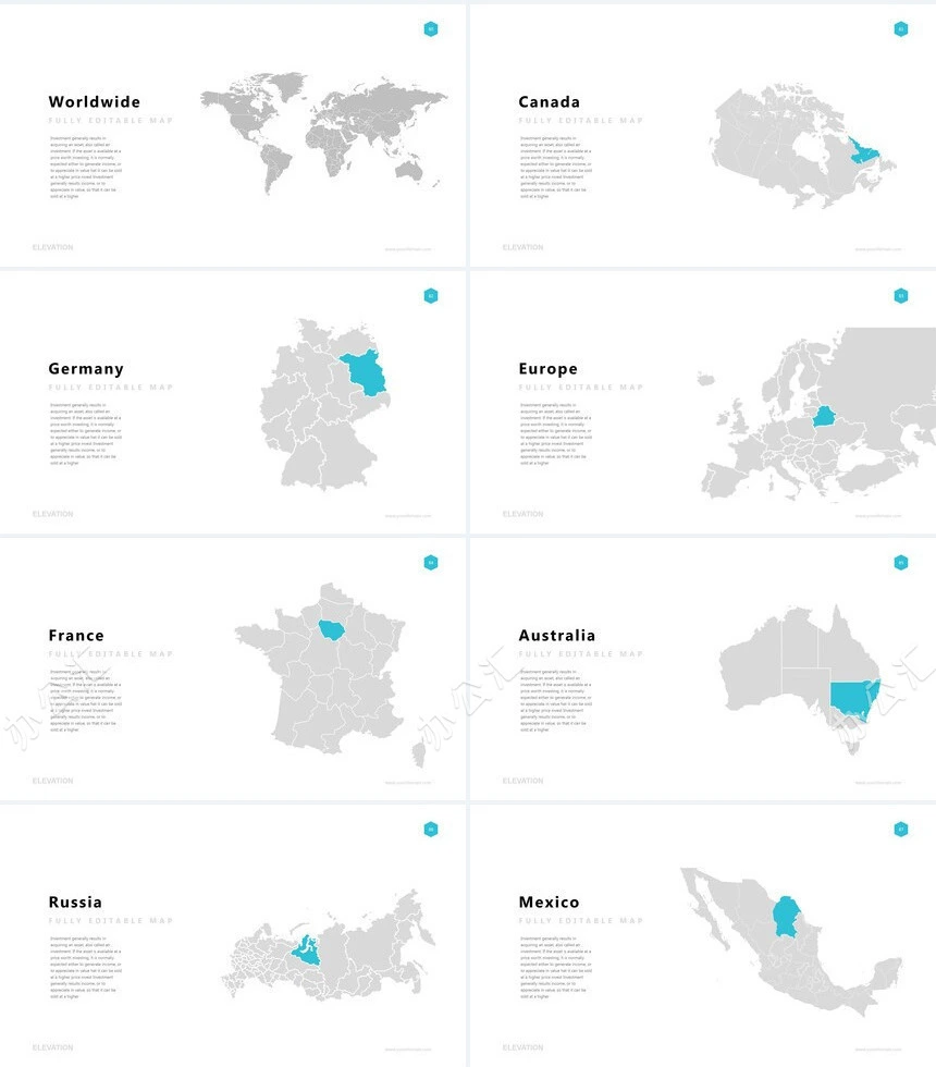 高端欧美广告策划摄影设计品牌宣传PPT模板