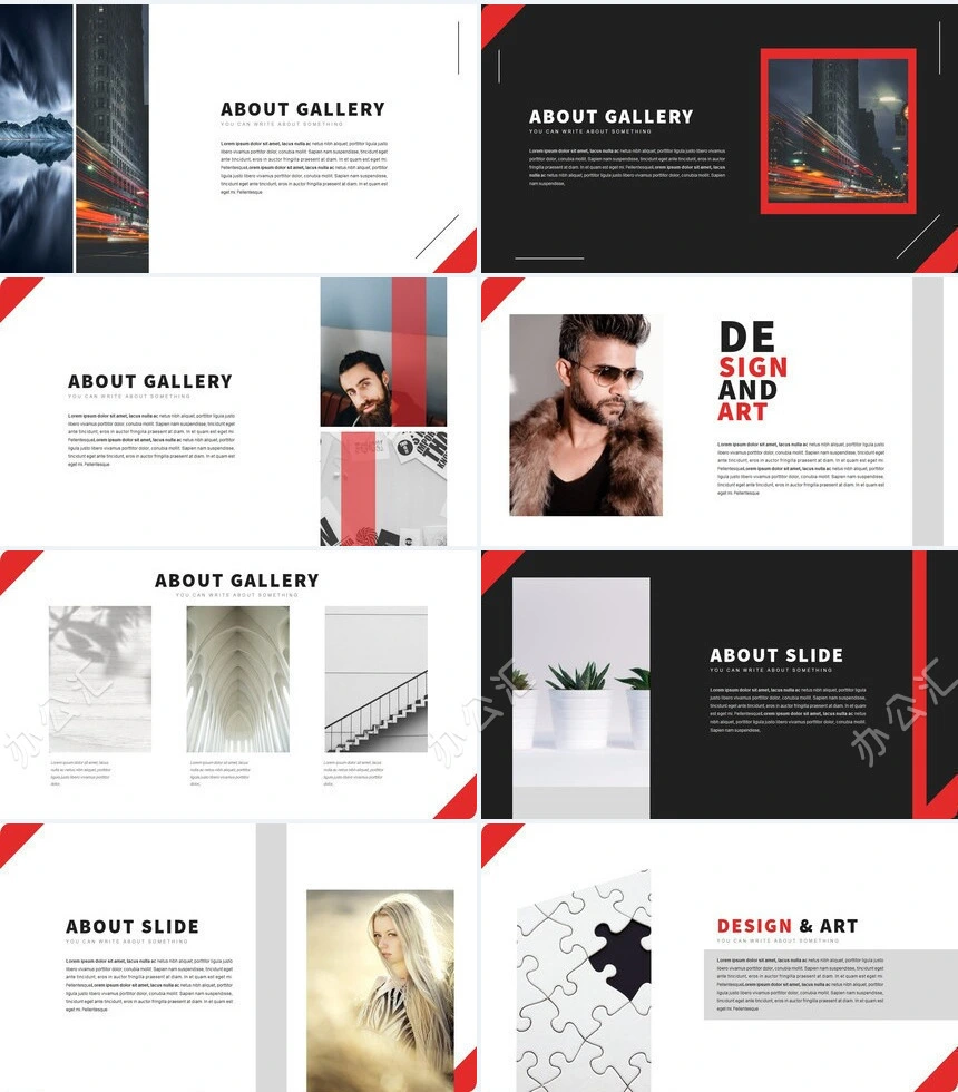 高端玫红商务风品牌宣传PPT模板公司介绍通用PPT模版