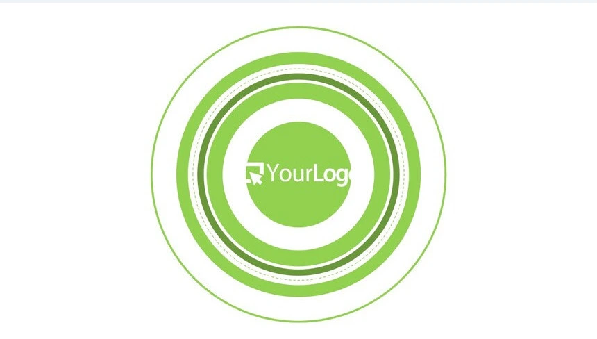 绿色欧美快闪PPT模板