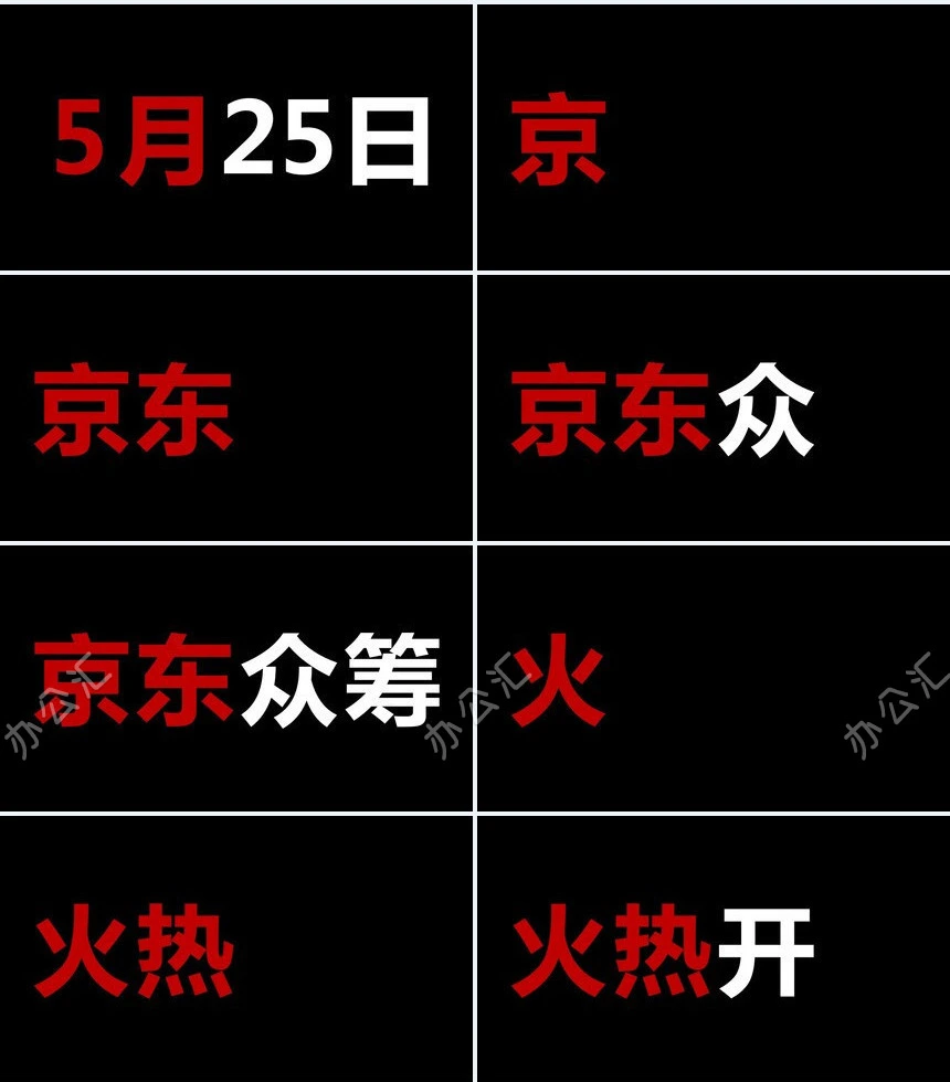 新品发布会59秒产品快闪PPT模板