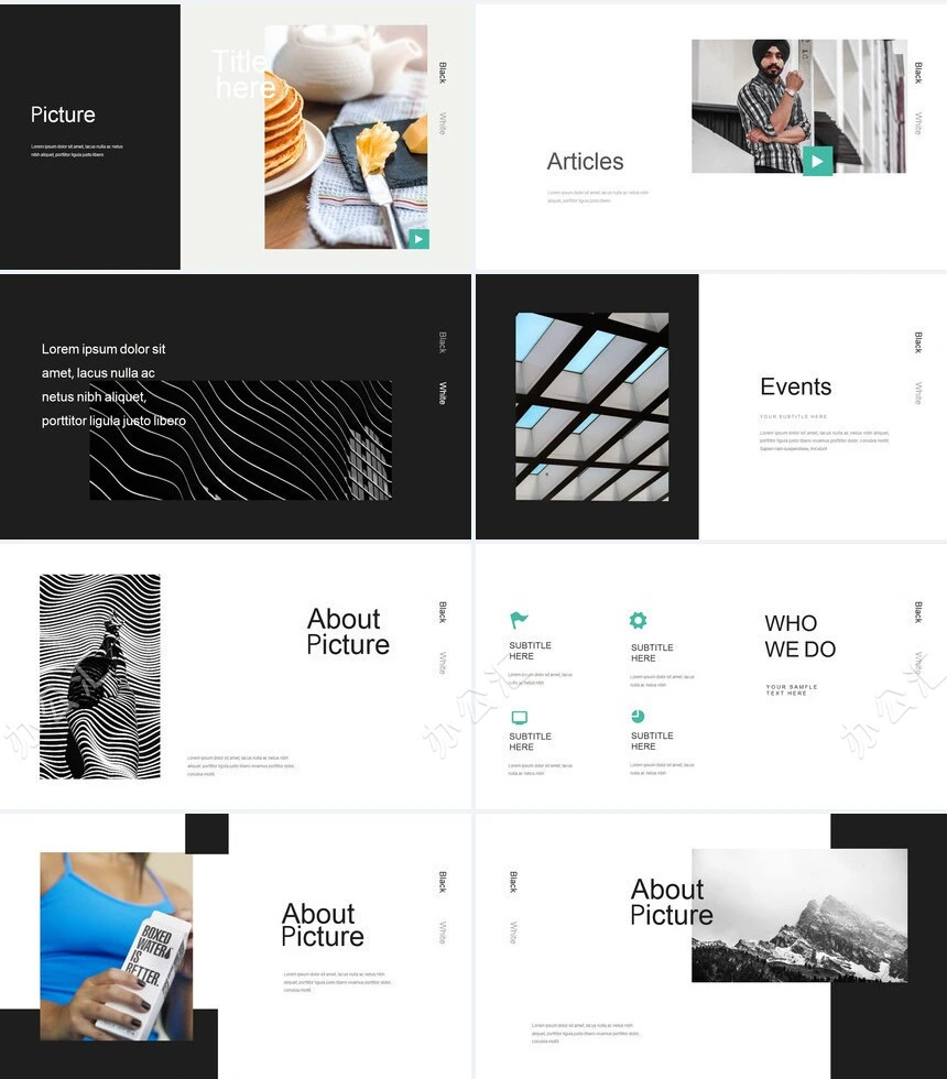 北欧高端品牌宣传产品发布项目策划方案PPT模板