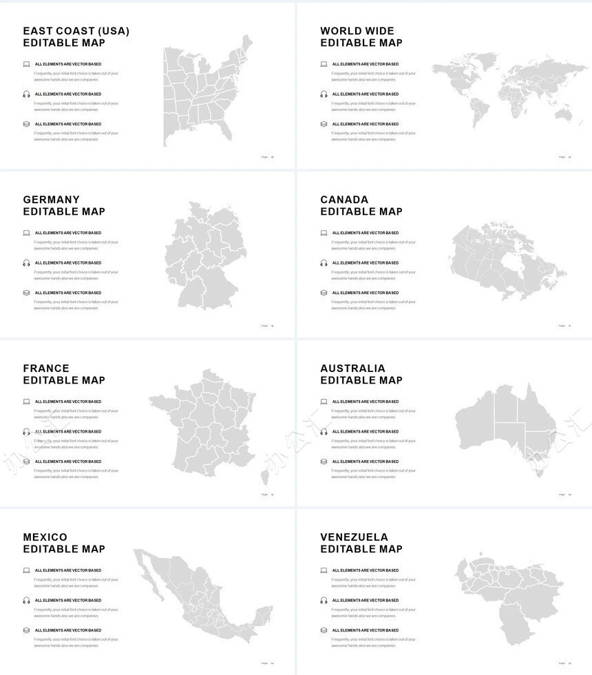 北欧高端品牌宣传项目策划PPT模板
