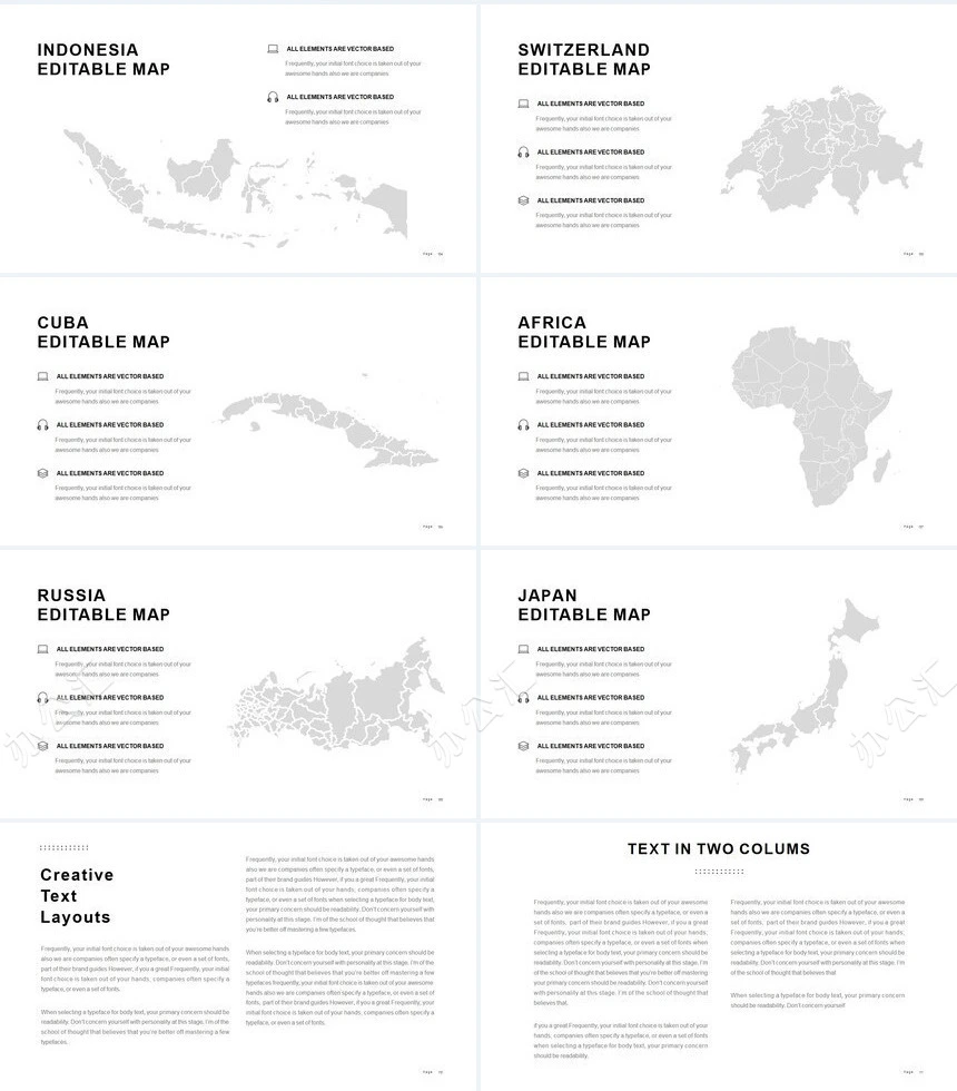 北欧高端品牌宣传项目策划PPT模板