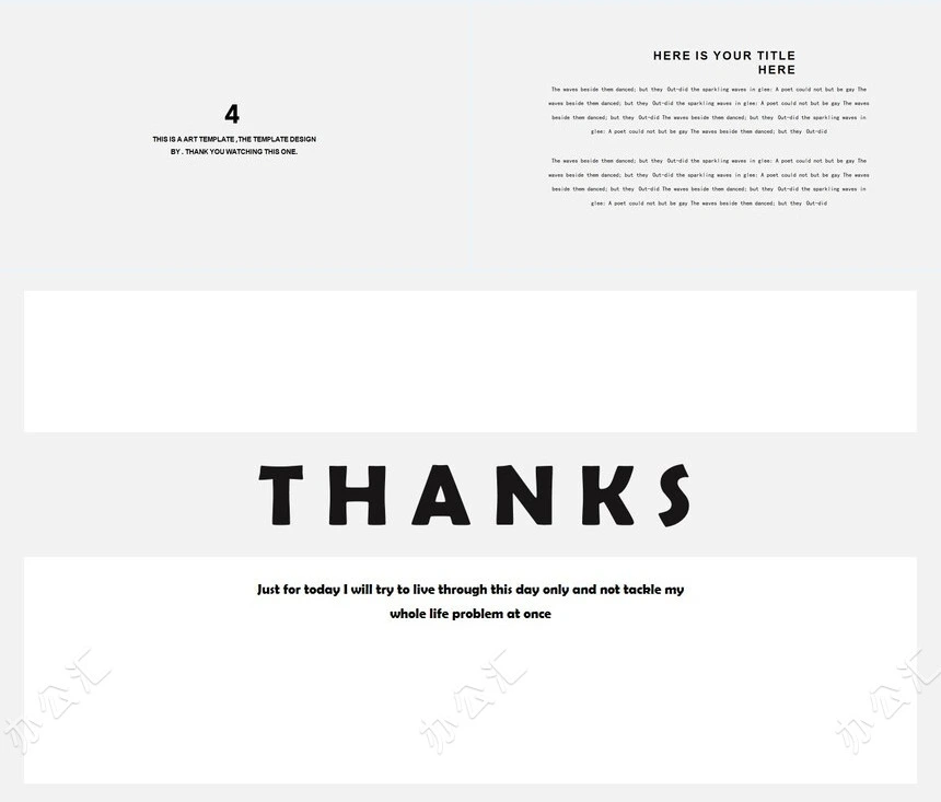 极简北欧公司介绍产品宣传通用PPT模板