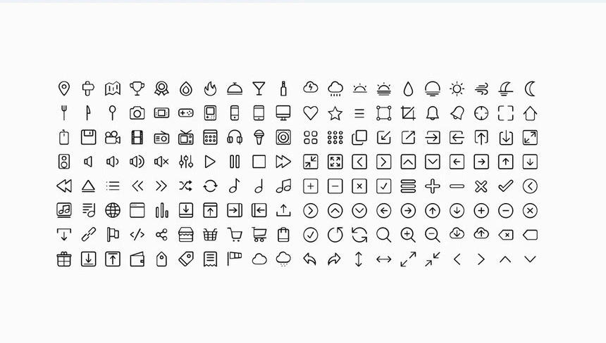 极简北欧风图表通用