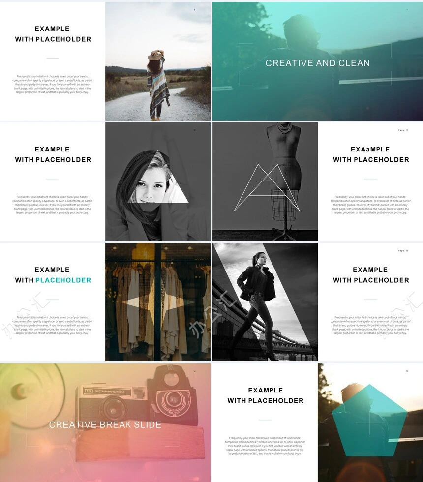 简约北欧高端品牌宣传项目策划PPT模板