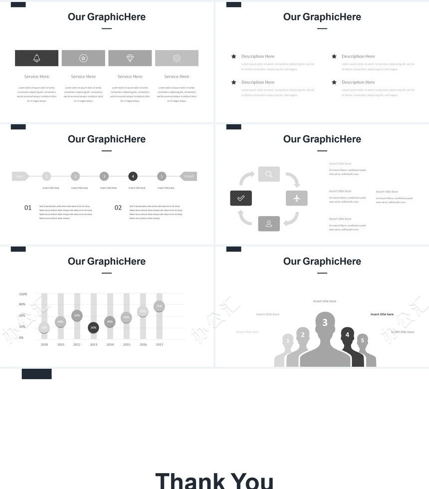 绿植物北欧风高端品牌宣传PPT模板