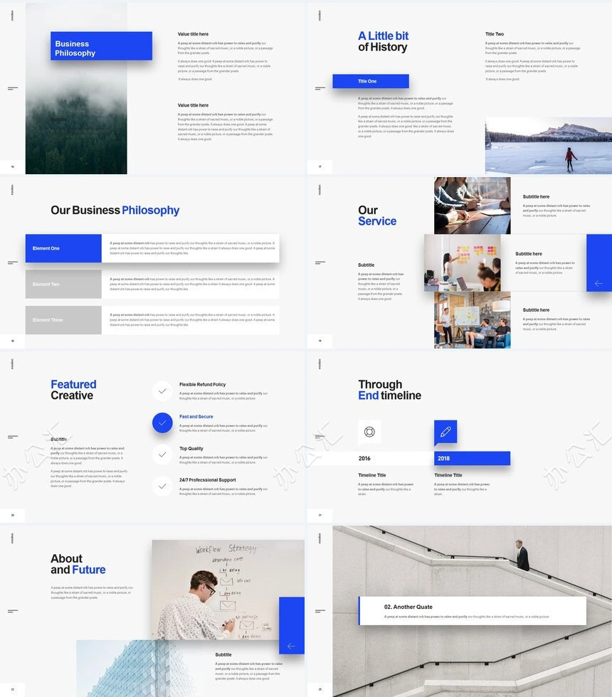 商务欧美风简约大气产品发布商业计划书PPT模板