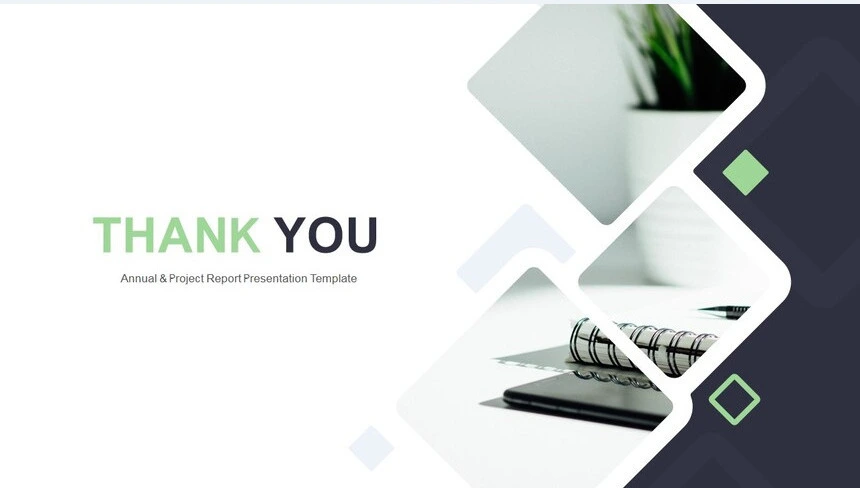 绿灰时尚商务风商业计划书项目策划工作汇报PPT模板