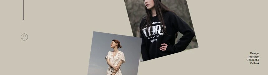 时尚艺术杂志风影视个人写真PPT模板