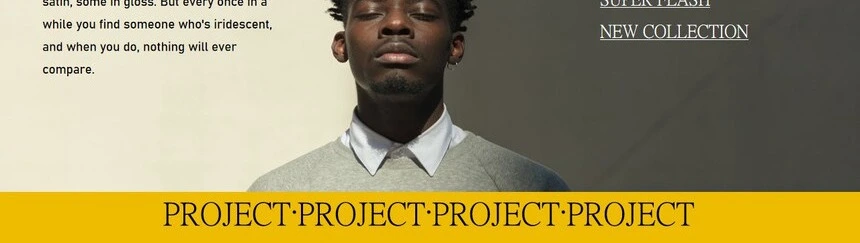 欧美杂志艺术风影视写真PPT模板