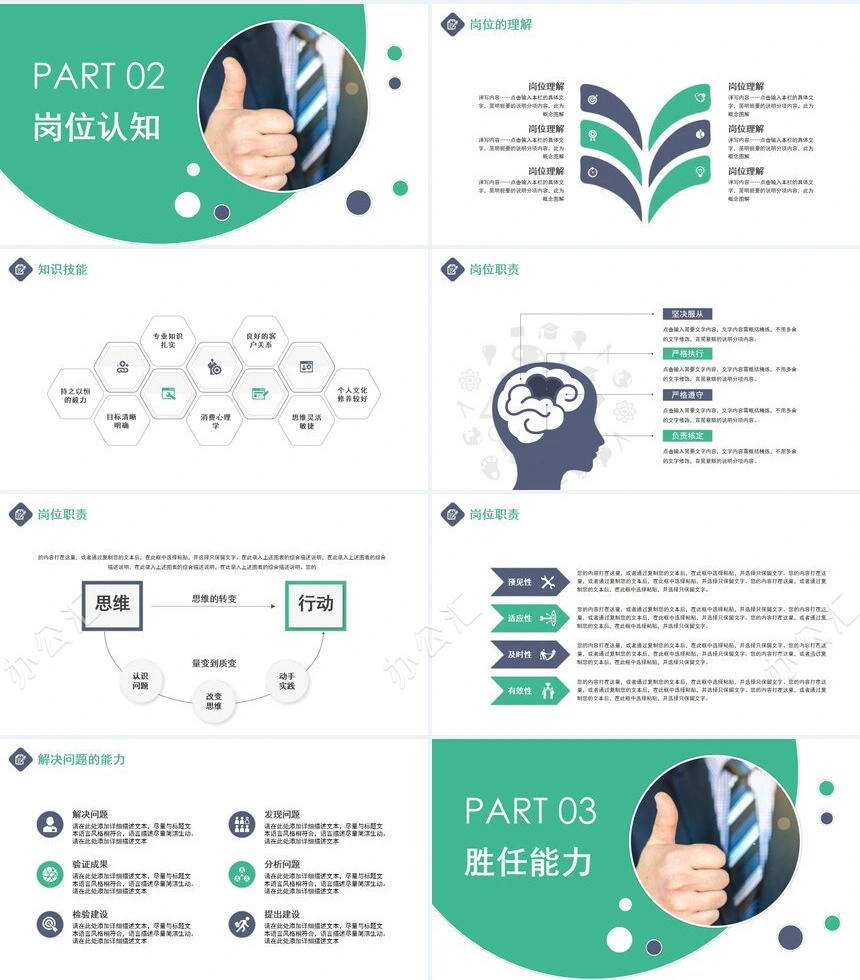 2023岗位竞聘通用PPT模板