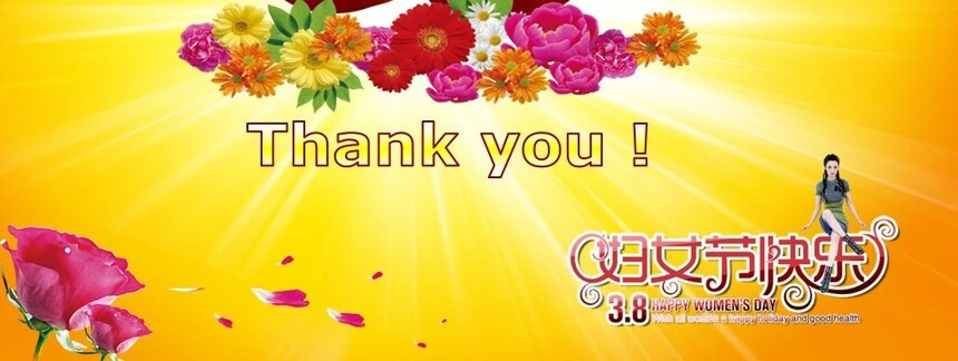 3.8妇女节快乐通用PPT模板(2)