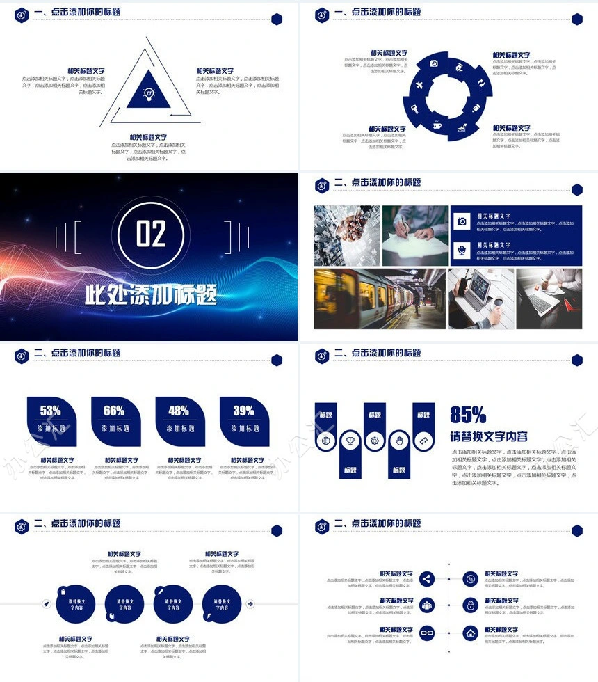 企业推介项目展示计划总结商业融资通用PPT模板