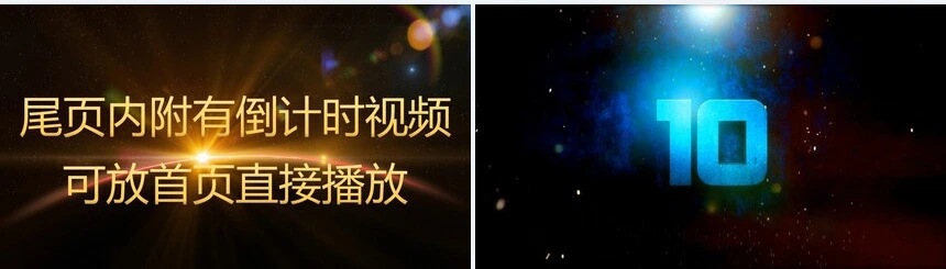 喜庆年终总结汇报年会颁奖PPT