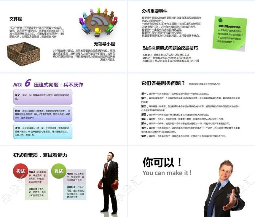 HR是如何招聘的人力资源部通用PPT模板