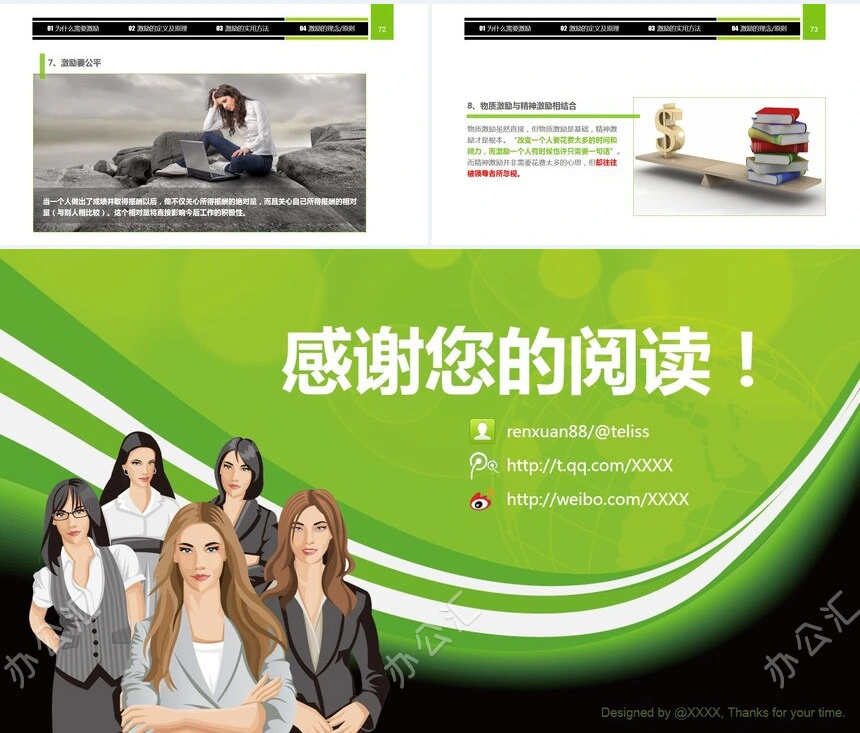 企业中高层领导培训教材通用PPT模板