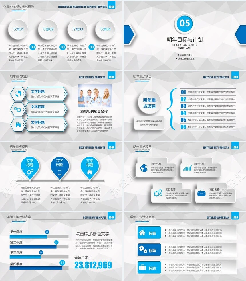 医疗汇报PPT模板