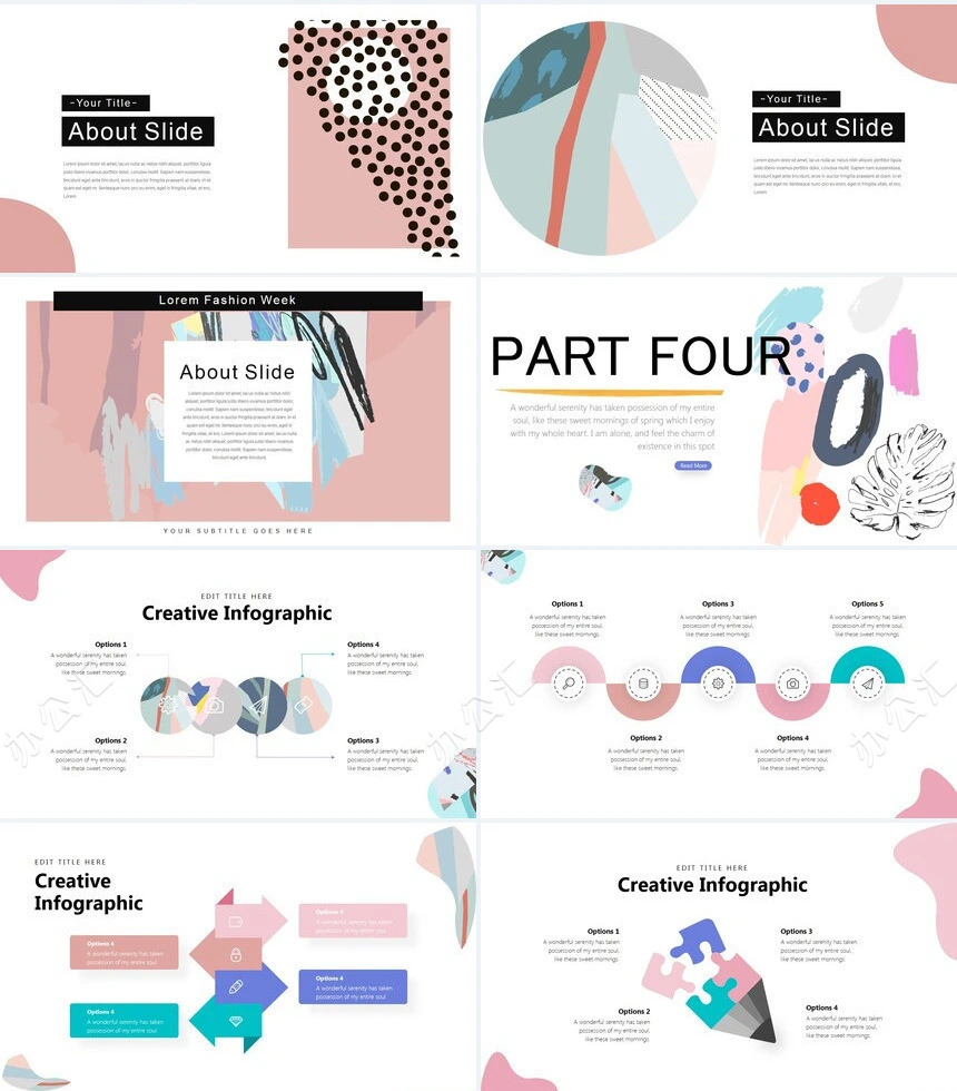 时尚欧美风产品介绍书商业计划书通用PPT模板