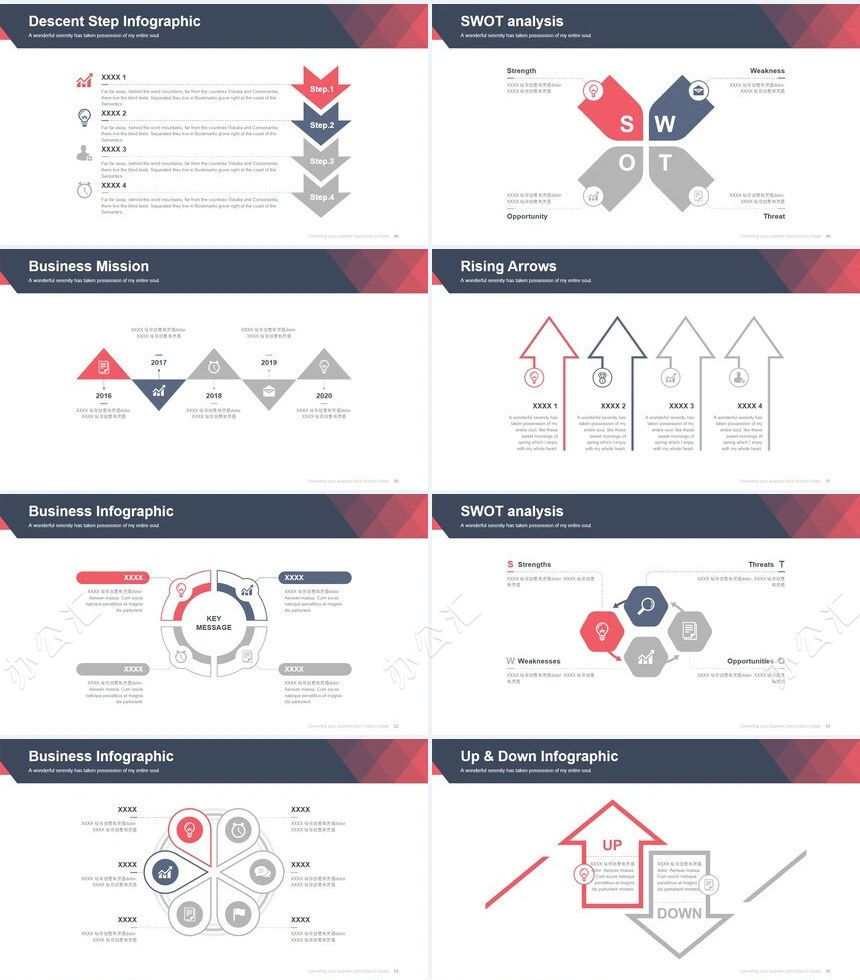 商务通用工作汇报PPT