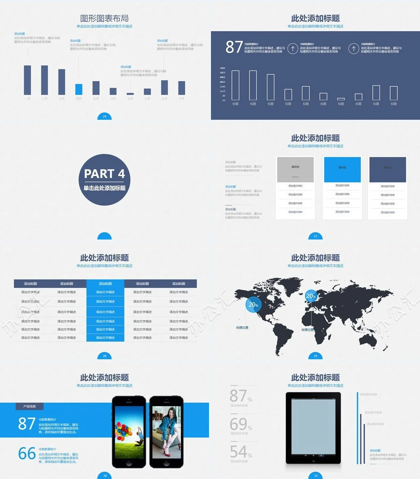 项目评估营销策划PPT模板