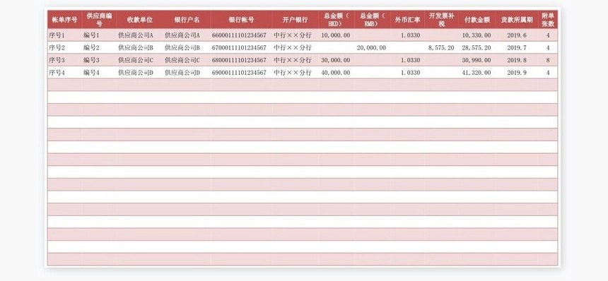 应收应付款管理系统
