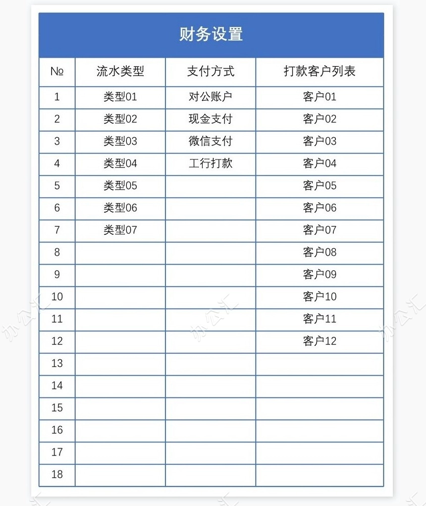 财务流水账目管理系统