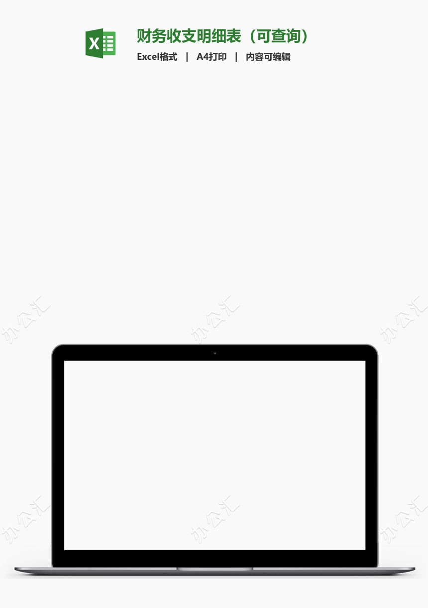 财务收支明细表（可查询）
