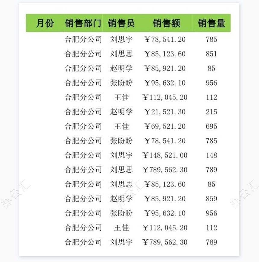 筛选销售记录到新工作表