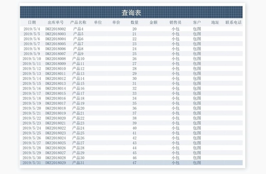 进销存出库管理系统