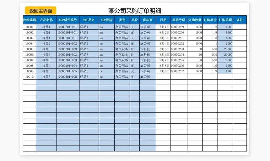 进销存（采购）管理系统