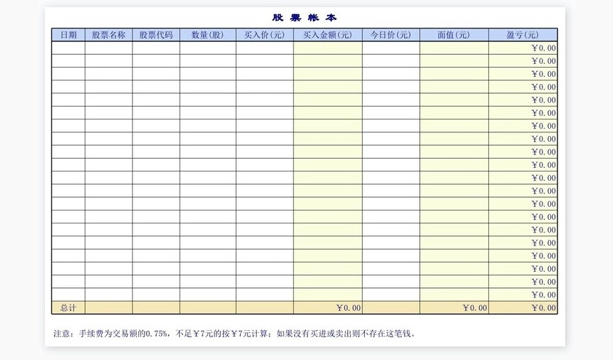股票投资管理系统
