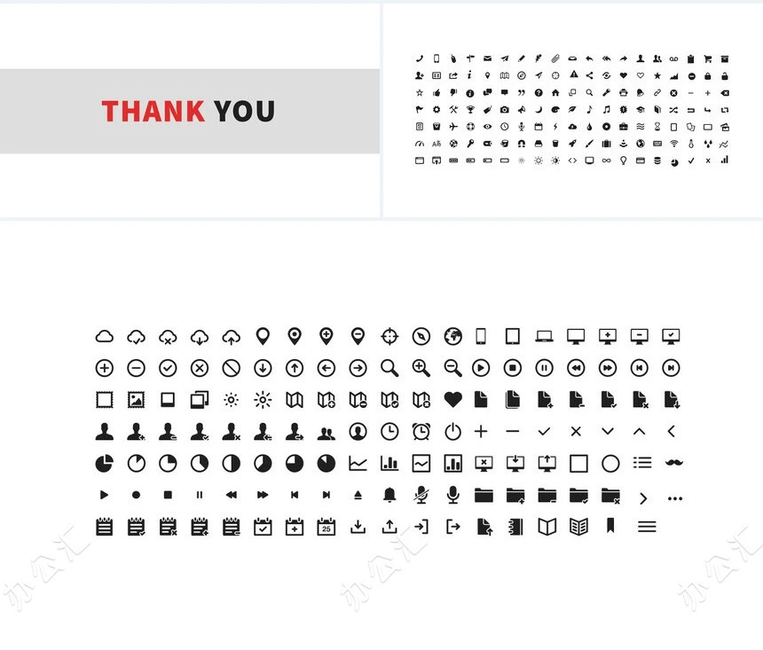 时尚水彩风格通用PPT模板(114)