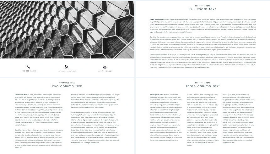 时尚水彩风格通用PPT模板(117)