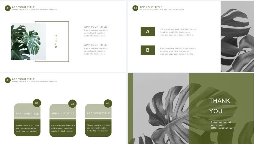 莫兰迪风格通用PPT模板(56)