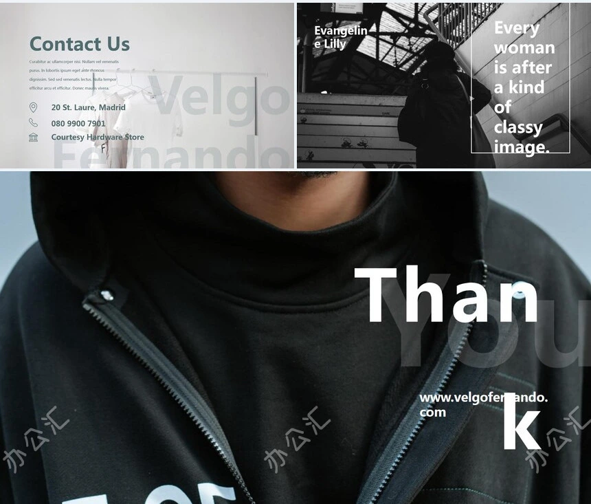 莫兰迪风格通用PPT模板(76)