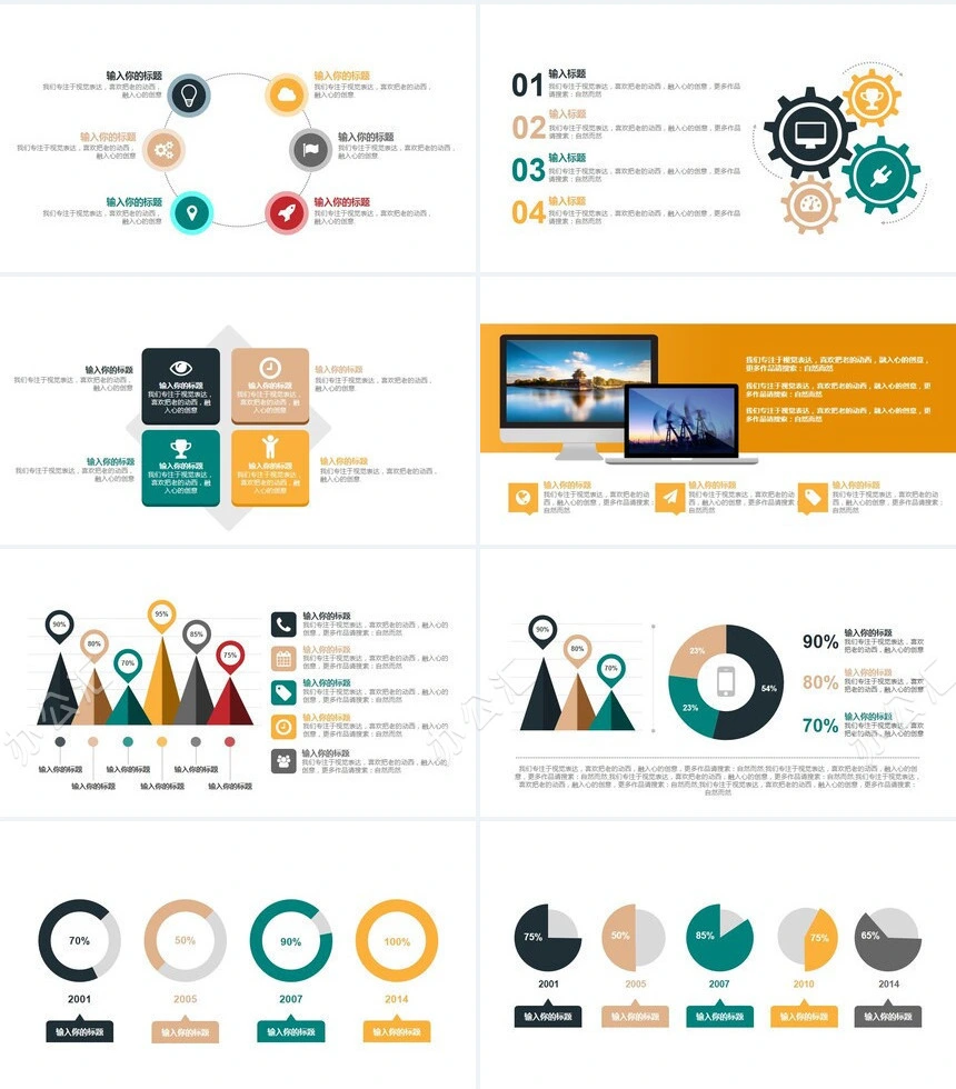 25款思维提案模板